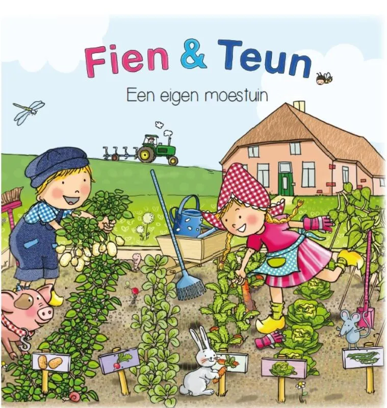 Fien & Teun een eigen moestuin | 9789082622706 Fien & Teun een eigen moestuin