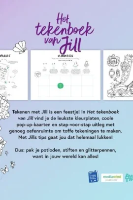 Het tekenboek van Jill | 9789000389933 Het tekenboek van Jill | 9789000389933