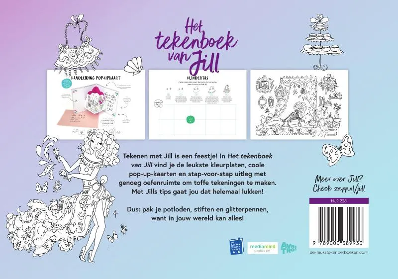 Het tekenboek van Jill | 9789000389933 Het tekenboek van Jill - Afbeelding 2