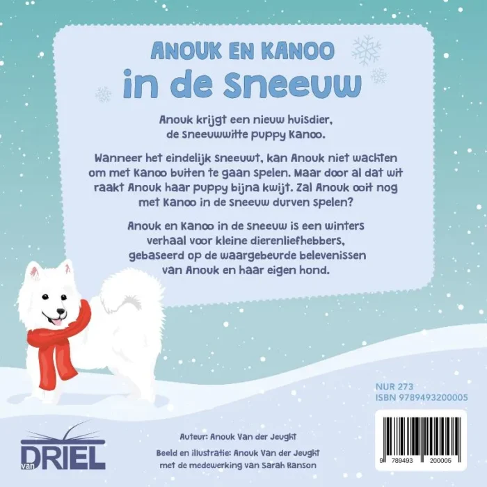 Anouk en Kanoo in de sneeuw - Afbeelding 2