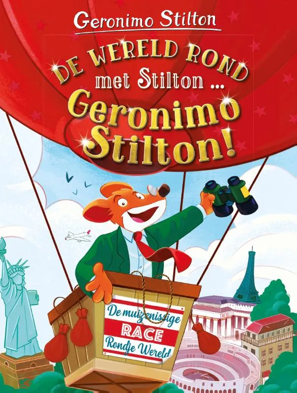 De wereld rond met Stilton... Geronimo Stilton | 9789464290417 De wereld rond met Stilton... Geronimo Stilton