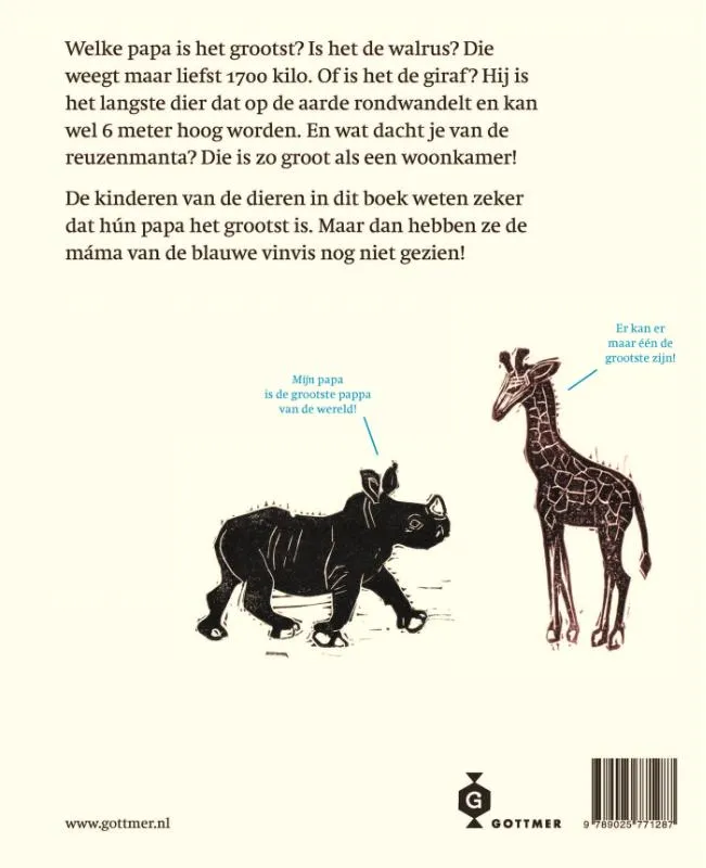 Mijn papa is het grootst | 9789025771287 Mijn papa is het grootst - Afbeelding 2