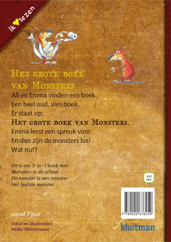 Het grote boek van monsters | 9789020676259 Het grote boek van monsters - Afbeelding 2