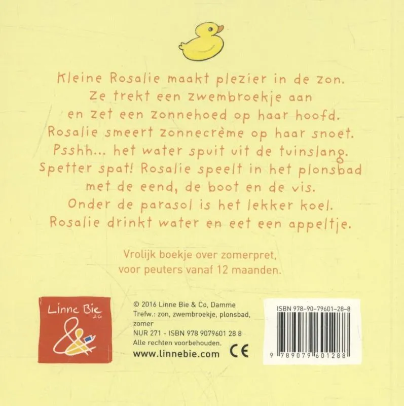 Kleine Rosalie in de zon | 9789079601288 Kleine Rosalie in de zon - Afbeelding 2