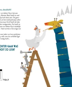 Komt een giraf bij de dokter | 9789021475684