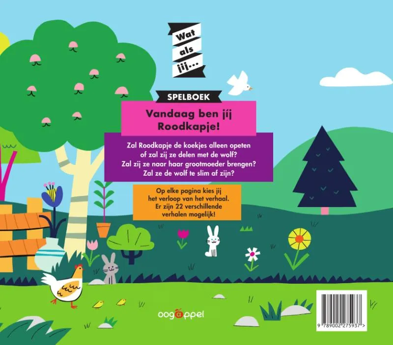 Wat als jij Roodkapje was? | 9789002275937 Wat als jij Roodkapje was? - Afbeelding 2