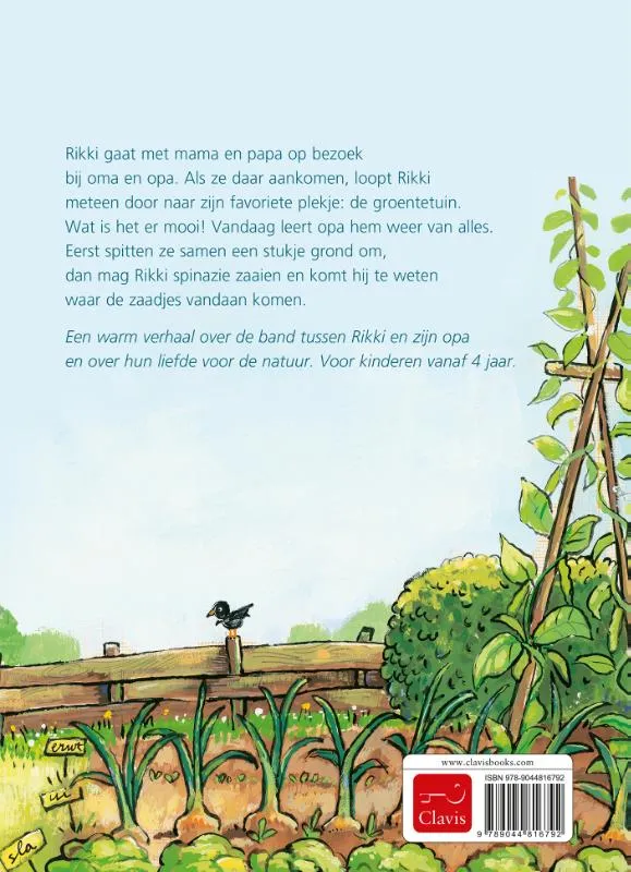 Rikki en de tuin van opa | 9789044816792 Rikki en de tuin van opa - Afbeelding 2