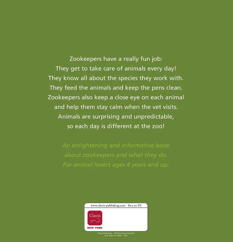 Zookeepers and What They Do | 9798890633262 Zookeepers and What They Do - Afbeelding 2