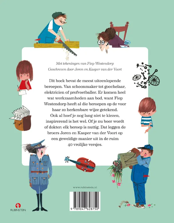 Het grote Beroepenboek van Fiep | 9789047628750 Het grote Beroepenboek van Fiep - Afbeelding 2