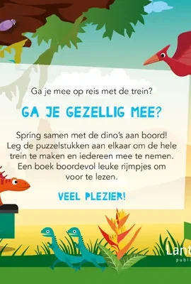 Alternative view of Puzzeltrein Dino's