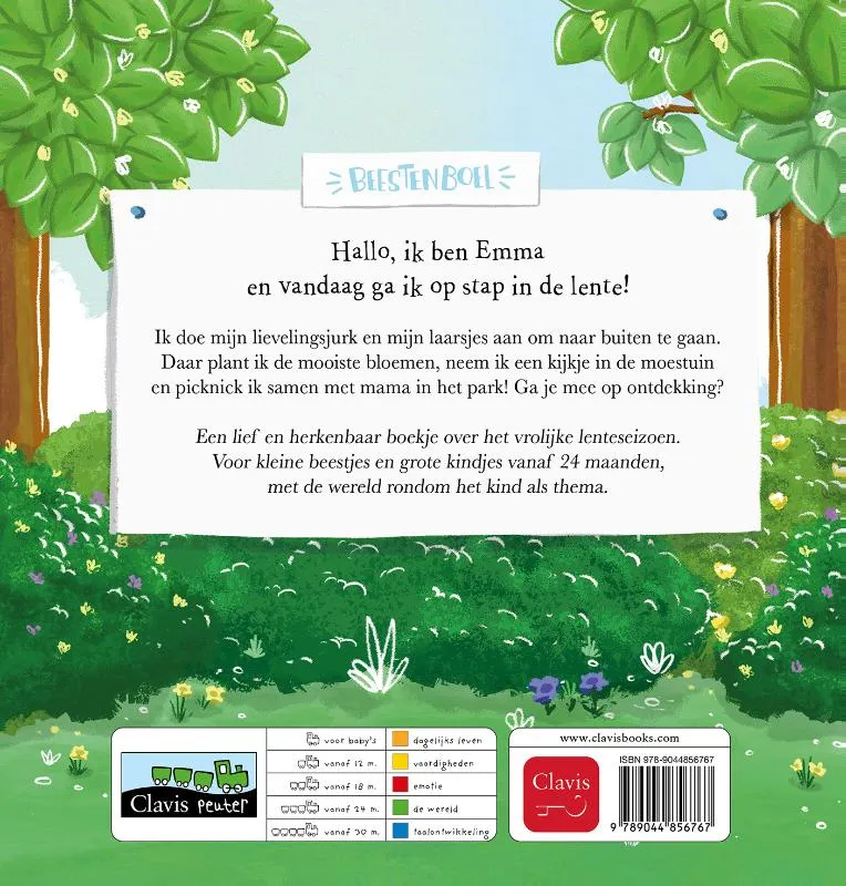 Emma in de lente | 9789044856767 Emma in de lente - Afbeelding 2