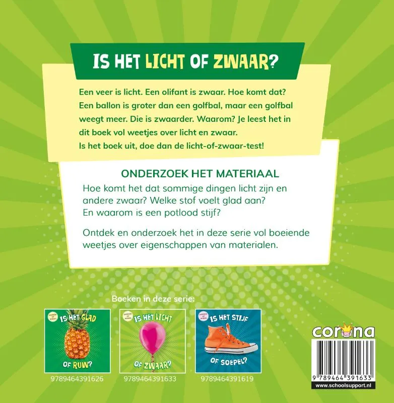 Is het licht of zwaar? | 9789464391633 Is het licht of zwaar? - Afbeelding 2
