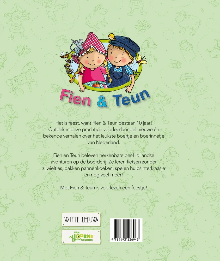 Het grote voorleesboek van Fien & Teun | 9789493236943 Het grote voorleesboek van Fien & Teun - Afbeelding 2