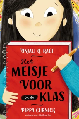 Het meisje voor in de klas
