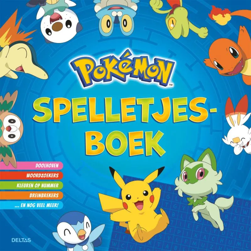 Pokémon spelletjesboek | 9789044765939 Pokémon spelletjesboek