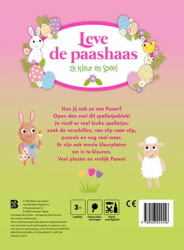 100 spelletjes Pasen | 9789403244556 100 spelletjes Pasen - Afbeelding 2