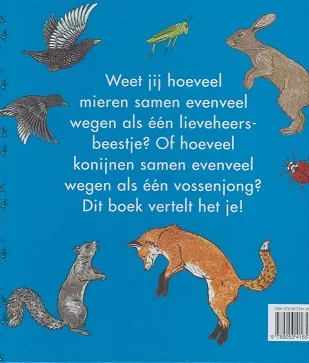 Hoeveel weegt een lieveheersbeestje? | 9789053416570 Hoeveel weegt een lieveheersbeestje? - Afbeelding 2