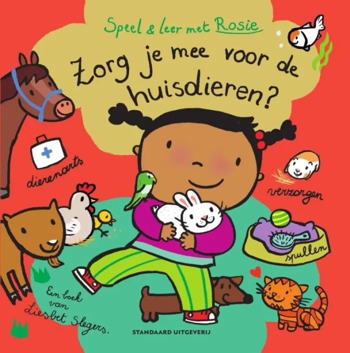 Speel en leer met Rosie. Ik leer klokkijken