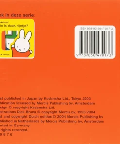 Kiekeboe! wie zit daar, Nijntje? - mini-doorkijkboekje - Afbeelding 2