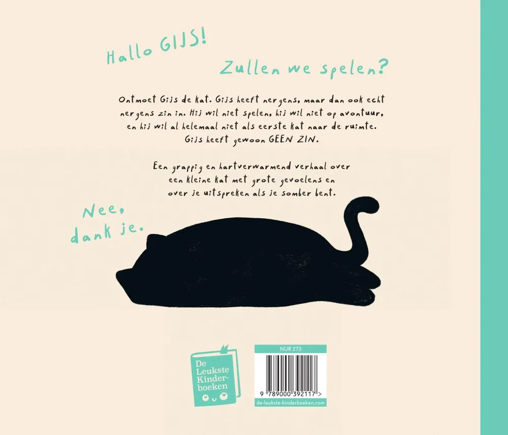 De kat die geen zin had | 9789000392117 De kat die geen zin had - Afbeelding 2