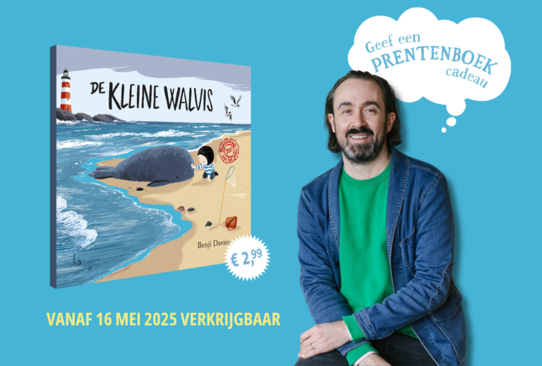 Geef een prentenboek cadeau De kleine walvis van Benji Davies