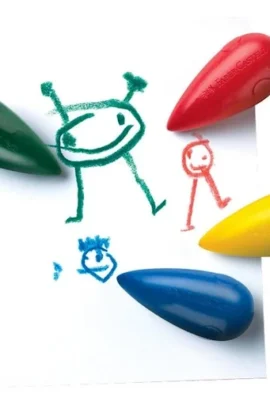 Waskrijt druppelvormig 4 st. | 4005401204053