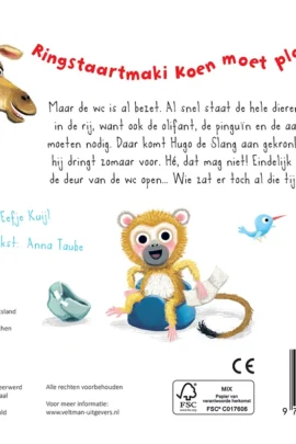 Alternative view of Oh nee, de hele dierentuin moet naar de wc!