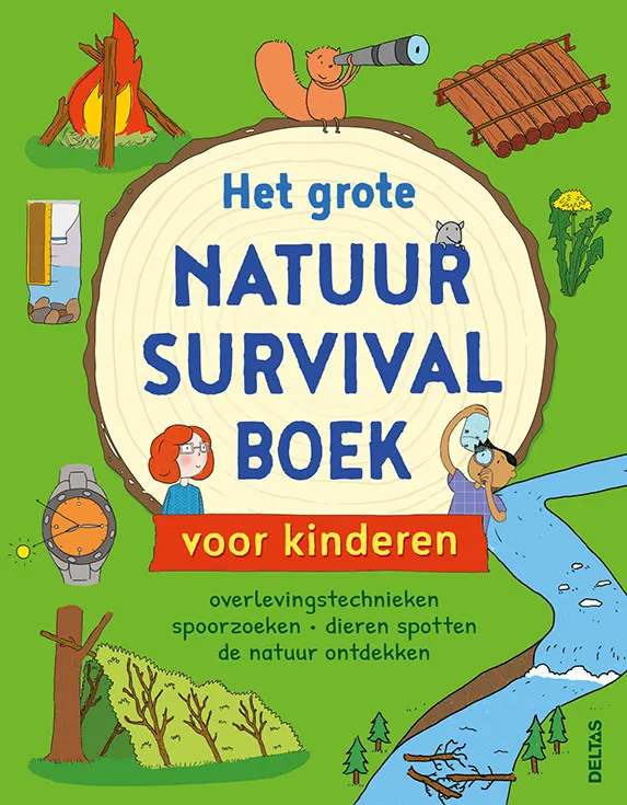 Het grote natuur survival boek voor kinderen | 9789044752694 Het grote natuur survival boek voor kinderen