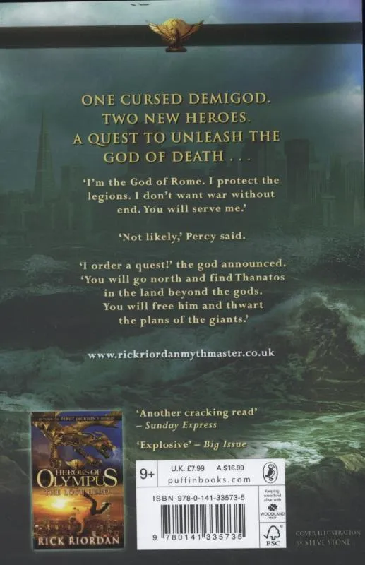 The Son of Neptune (Heroes of Olympus Book 2) | 9780141335735 The Son of Neptune (Heroes of Olympus Book 2) - Afbeelding 2