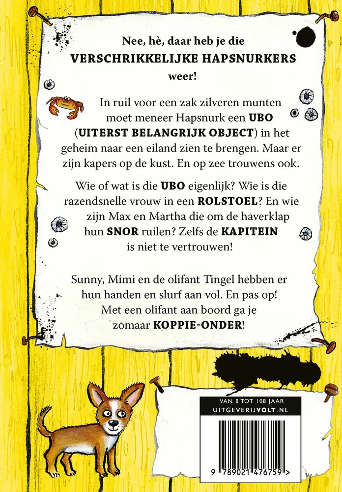 De Hapsnurkers koppie-onder | 9789021476759 De Hapsnurkers koppie-onder - Afbeelding 2