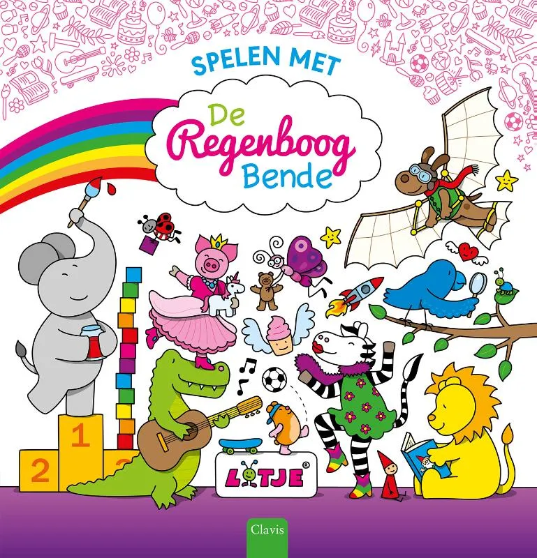 Spelen met de Regenboogbende | 9789044863673 Spelen met de Regenboogbende