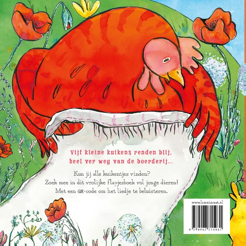 Vijf kleine kuikens | 9789047715931 Vijf kleine kuikens - Afbeelding 2