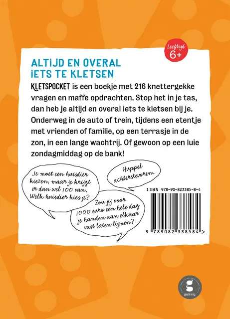 Kletspocket | 9789082338584 Kletspocket - Afbeelding 2