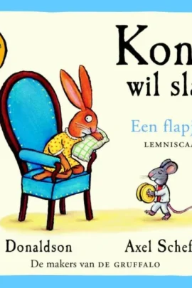 Konijn wil slapen