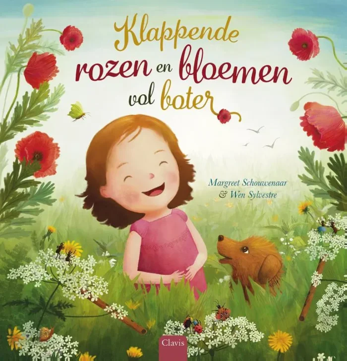 Klappende rozen en bloemen vol boter