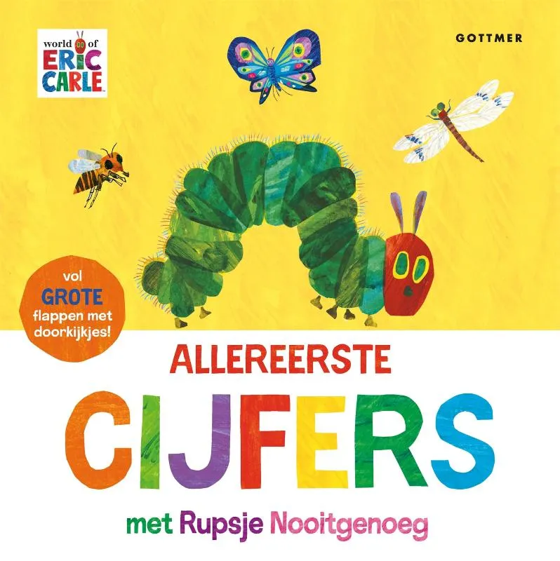 Allereerste cijfers met Rupsje Nooitgenoeg | 9789025781408 Allereerste cijfers met Rupsje Nooitgenoeg