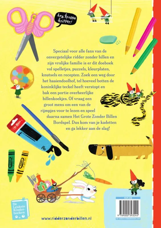 De ridder zonder billen doeboek | 9789000393244 De ridder zonder billen doeboek - Afbeelding 2