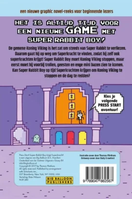 Alternative view of Super Rabbit Boy krijgt superkracht!