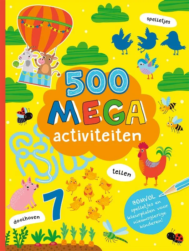 500 Mega activiteiten | 9789036641074 500 Mega activiteiten
