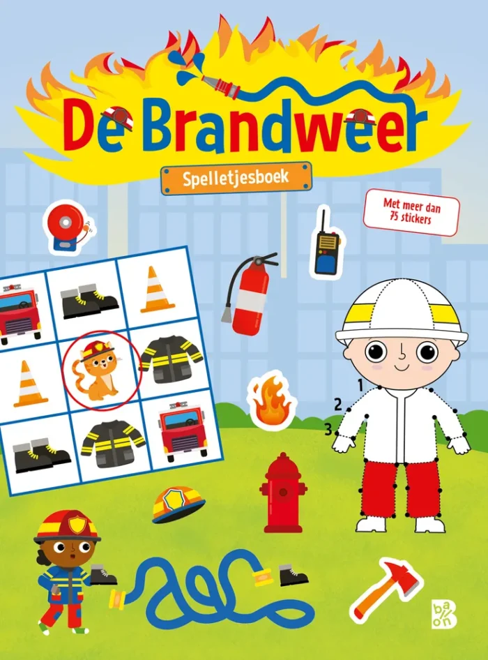 Max helpt de brandweer