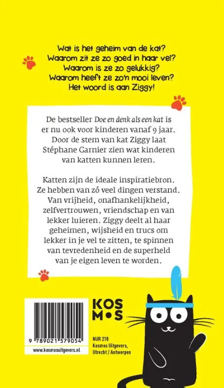 Doe en denk als een kat voor kids | 9789021579054 Doe en denk als een kat voor kids - Afbeelding 2