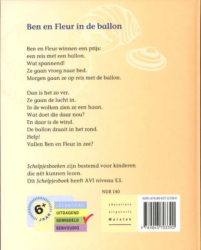 Ben en Fleur in de ballon | 9789043703390 Ben en Fleur in de ballon - Afbeelding 2