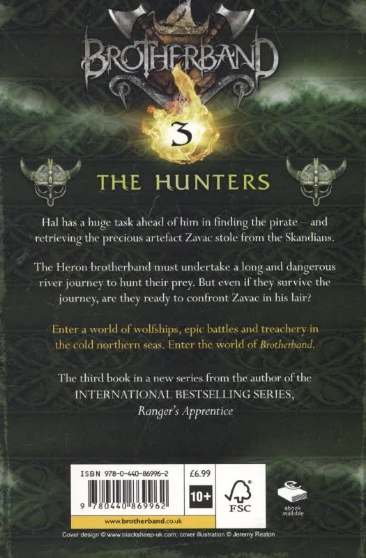 The Hunters (Brotherband Book 3) | 9780440869962 The Hunters (Brotherband Book 3) - Afbeelding 2