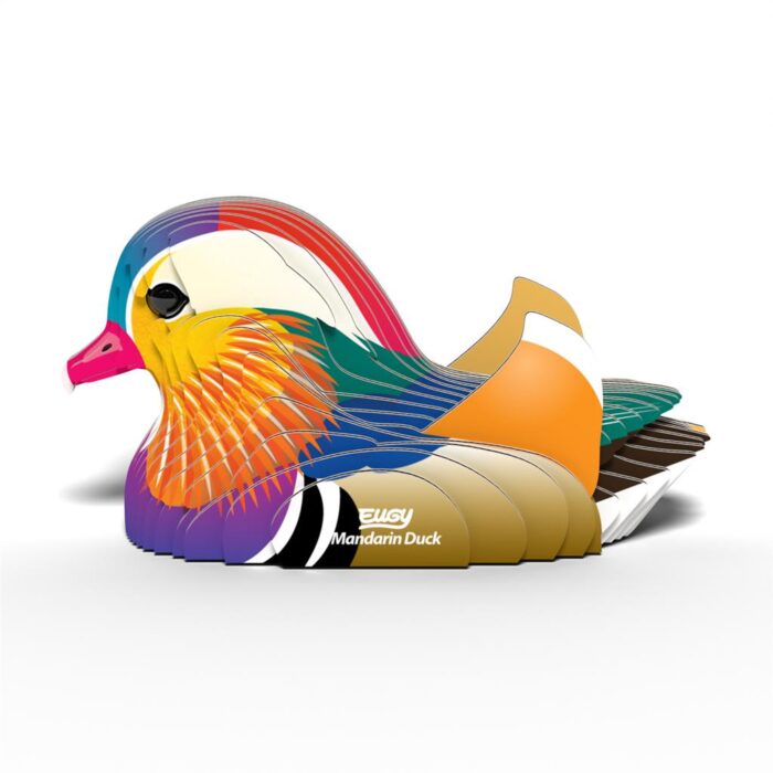 Eugy 3D model Mandarijneend - Afbeelding 3