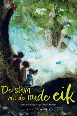 De stam van de oude eik