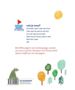 Alternative view of Een boot vaart naar het bos