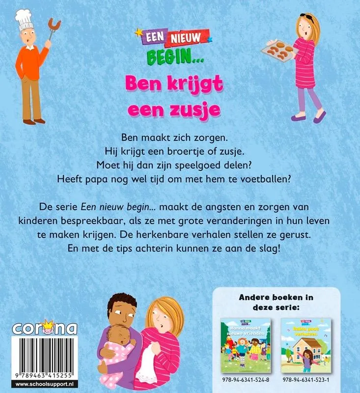 Ben krijgt een zusje | 9789463415255 Ben krijgt een zusje - Afbeelding 2