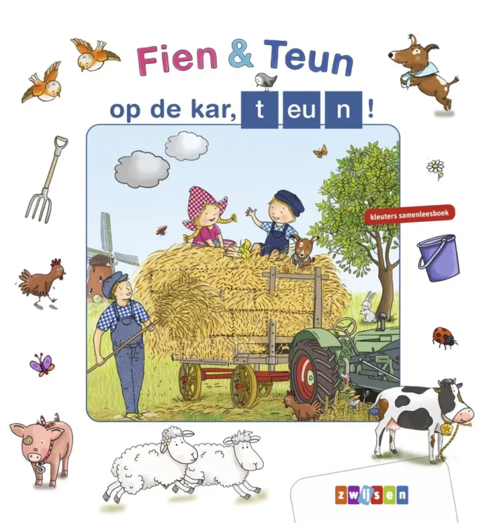 op de kar, teun!