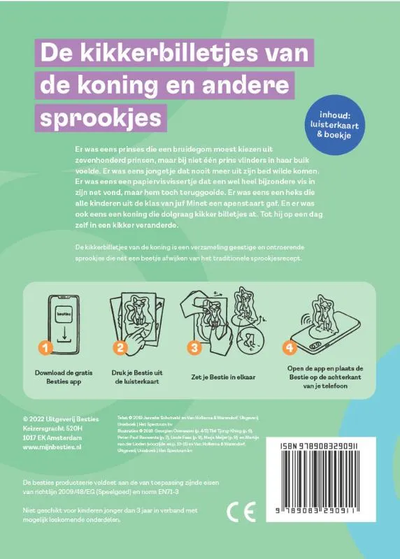 De kikkerbilletjes van de koning en andere sprookjes | 9789083290911 De kikkerbilletjes van de koning en andere sprookjes - Afbeelding 2