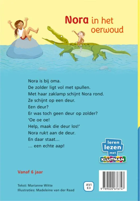 Nora in het oerwoud | 9789020676747 Nora in het oerwoud - Afbeelding 2